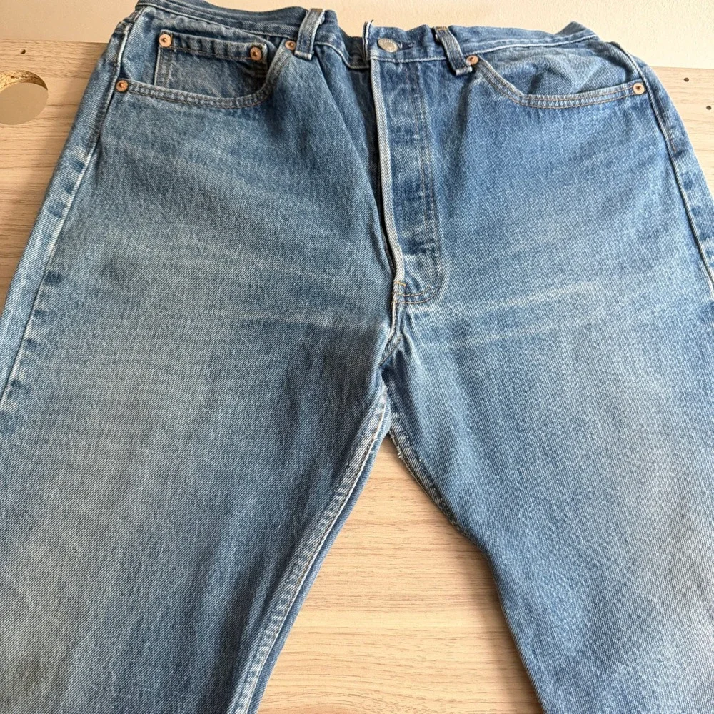 Levis 501xx Vintage 90s Made in USA Straight Leg Blue Denim Jeans 31 x 32